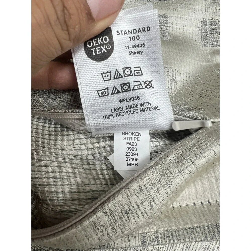 Hotel Collection Broken Stripe KING Duvet & Shams Set $500
